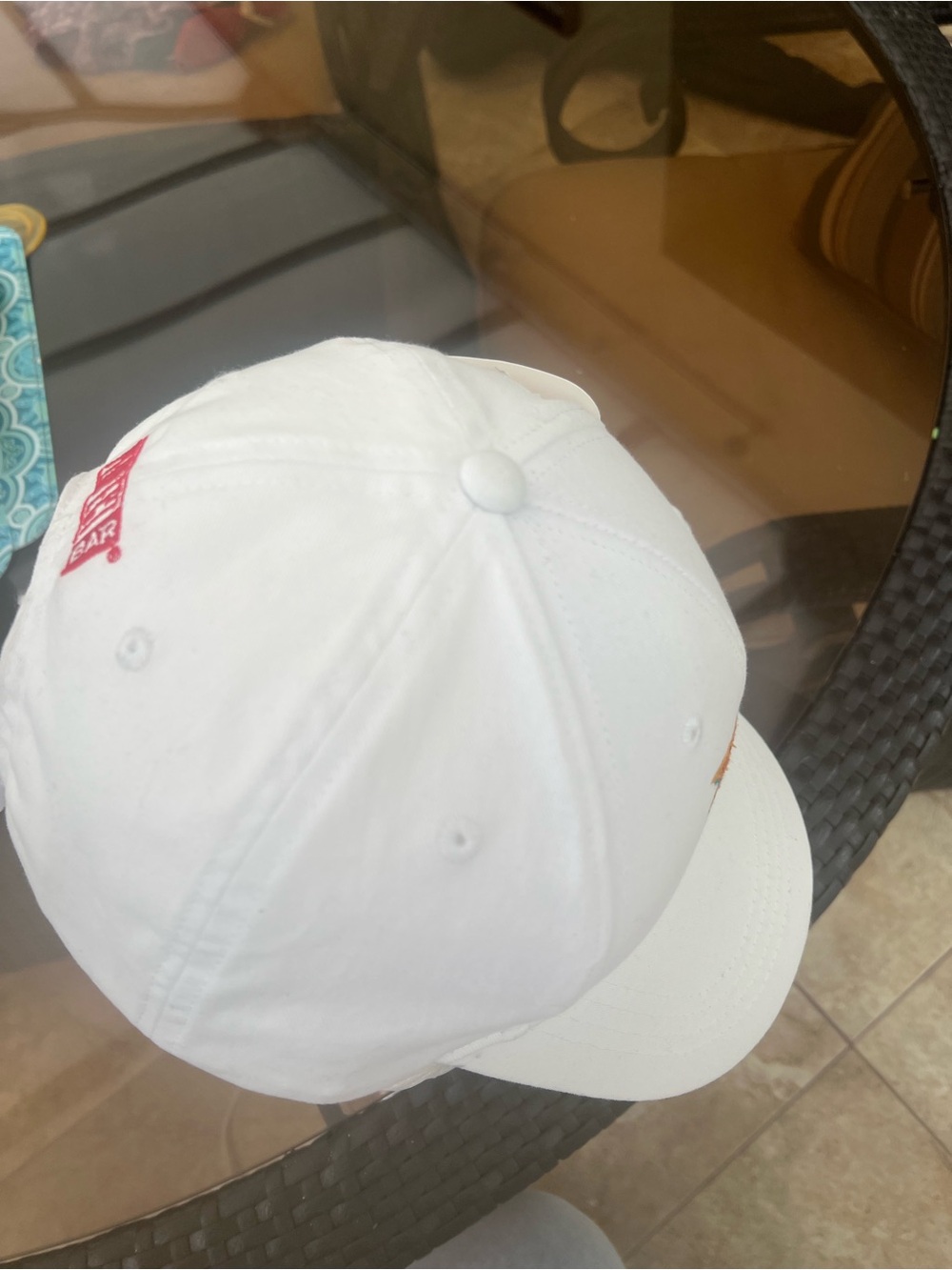 NWT CapAmerica Baseball Cap with Cheerful Perfect Bar Peanut Embroidery - Picture 6 of 10